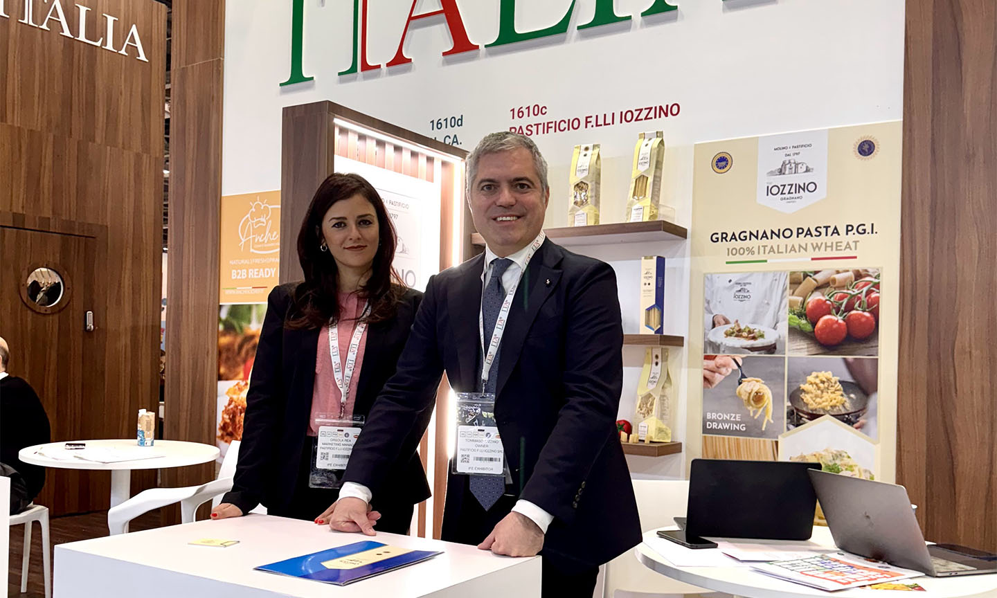 Marzo 2025 – Il Pastificio F.lli Iozzino all’IFE di Londra