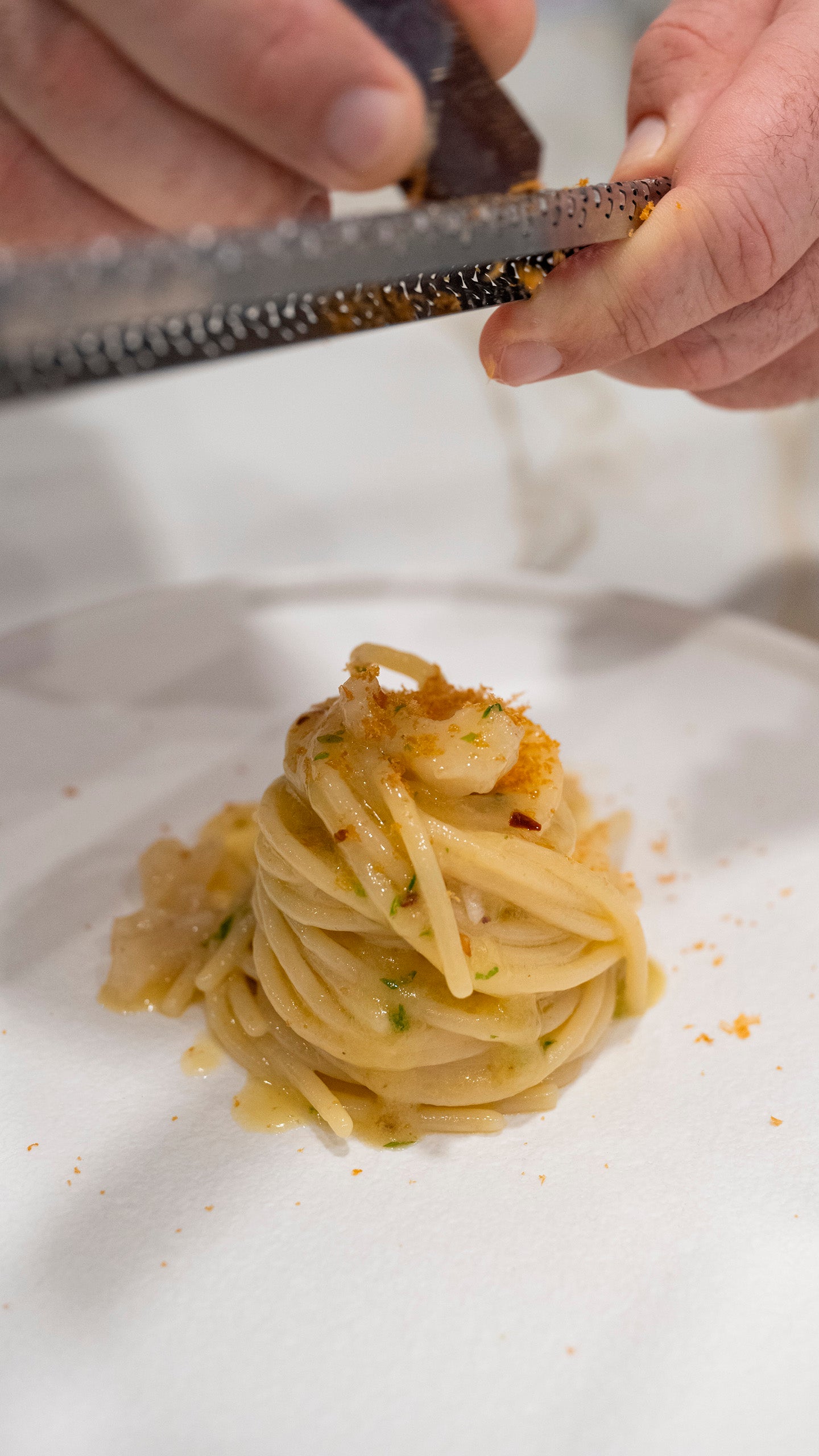 Spaghetto aglio olio e peperoncino