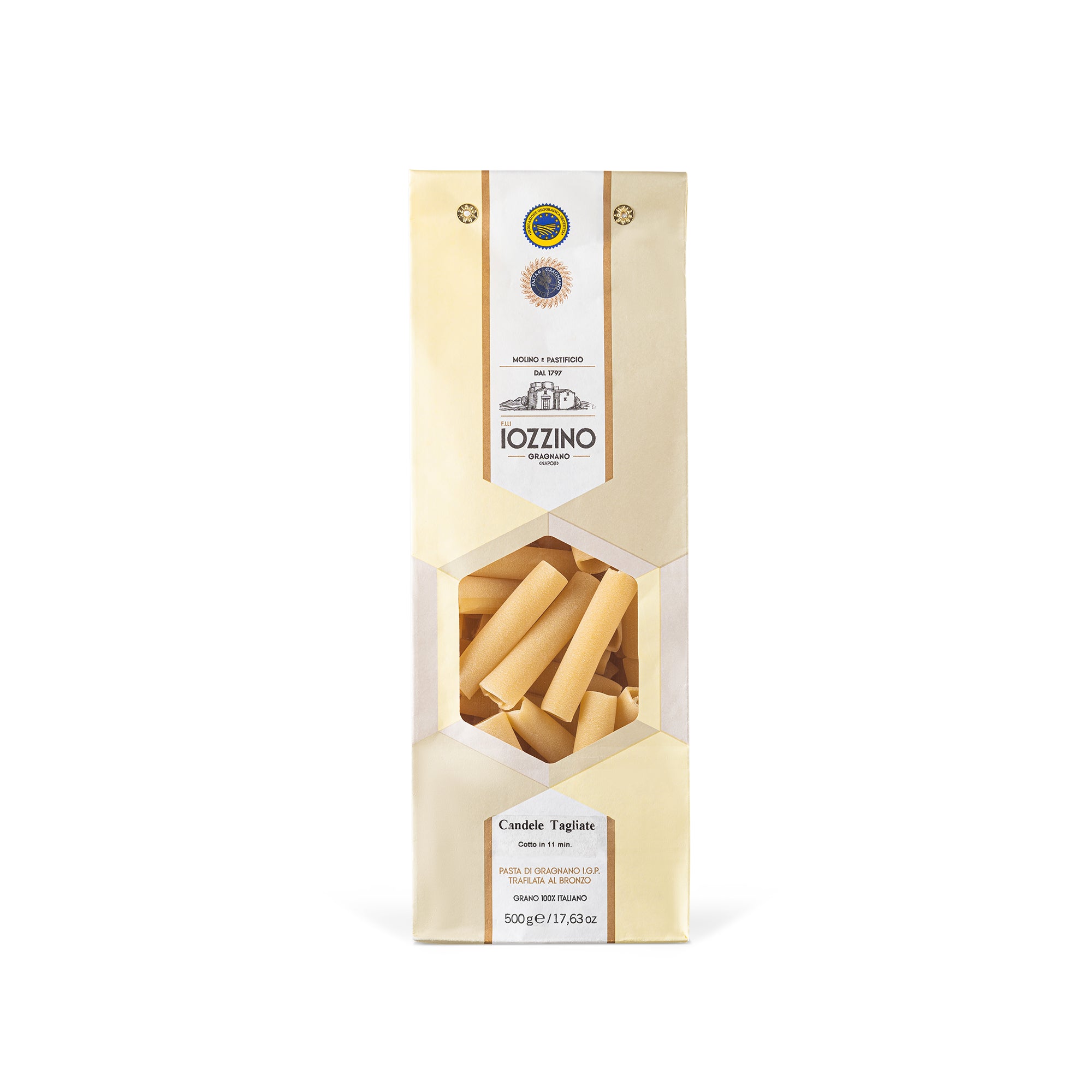 Candele tagliate 500g - Pastificio F.lli Iozzino