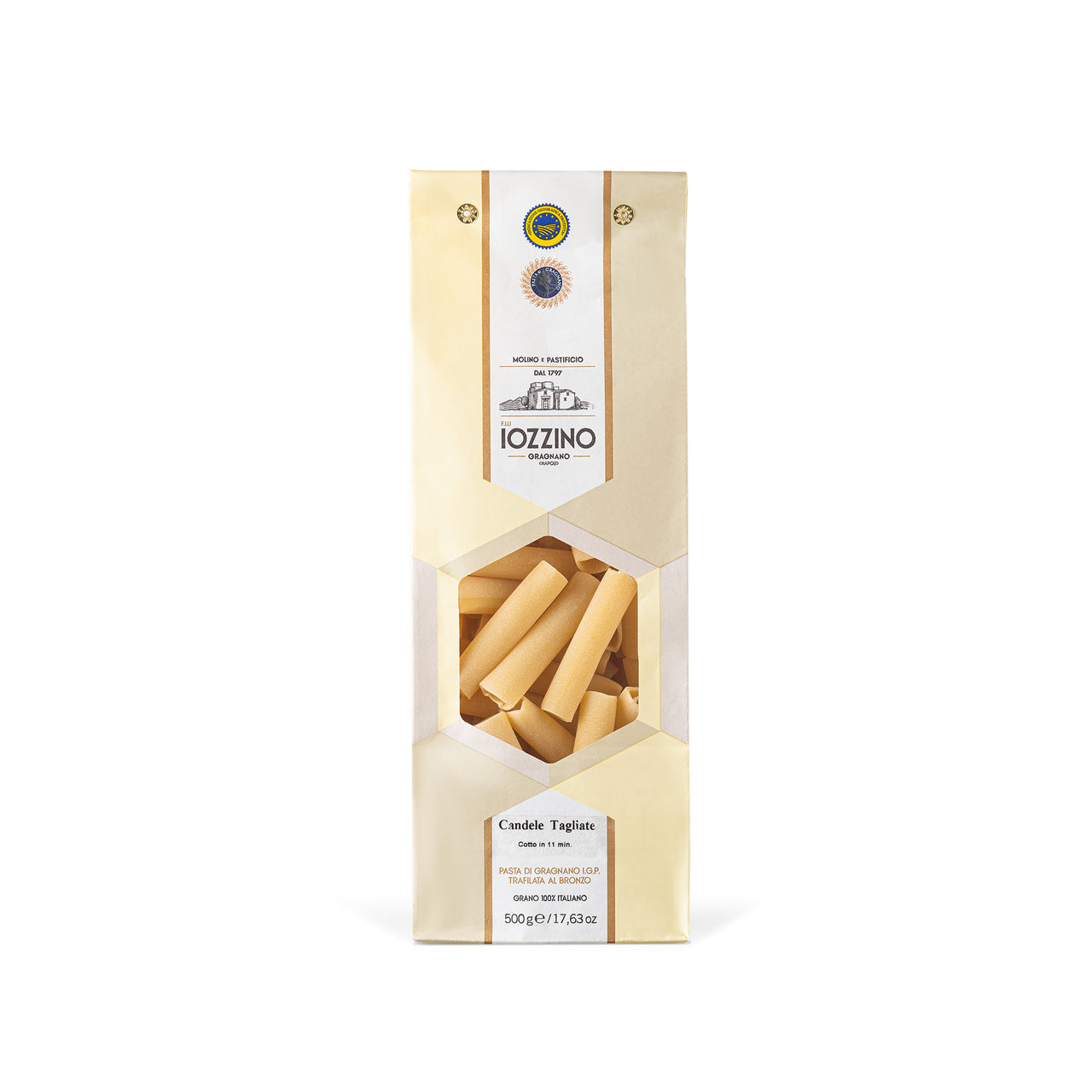 Paquet de pâtes Strenna de Gragnano IGP (3Kg - 6x500g)