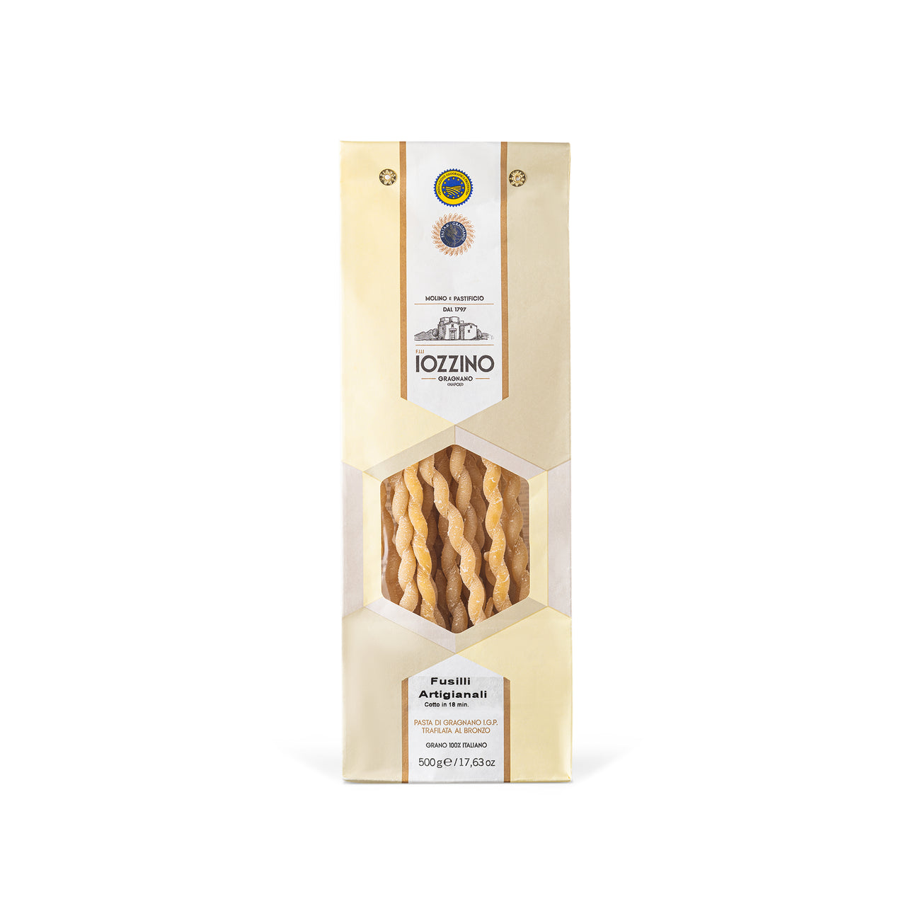 Fusilli lunghi 500g - Pastificio F.lli Iozzino