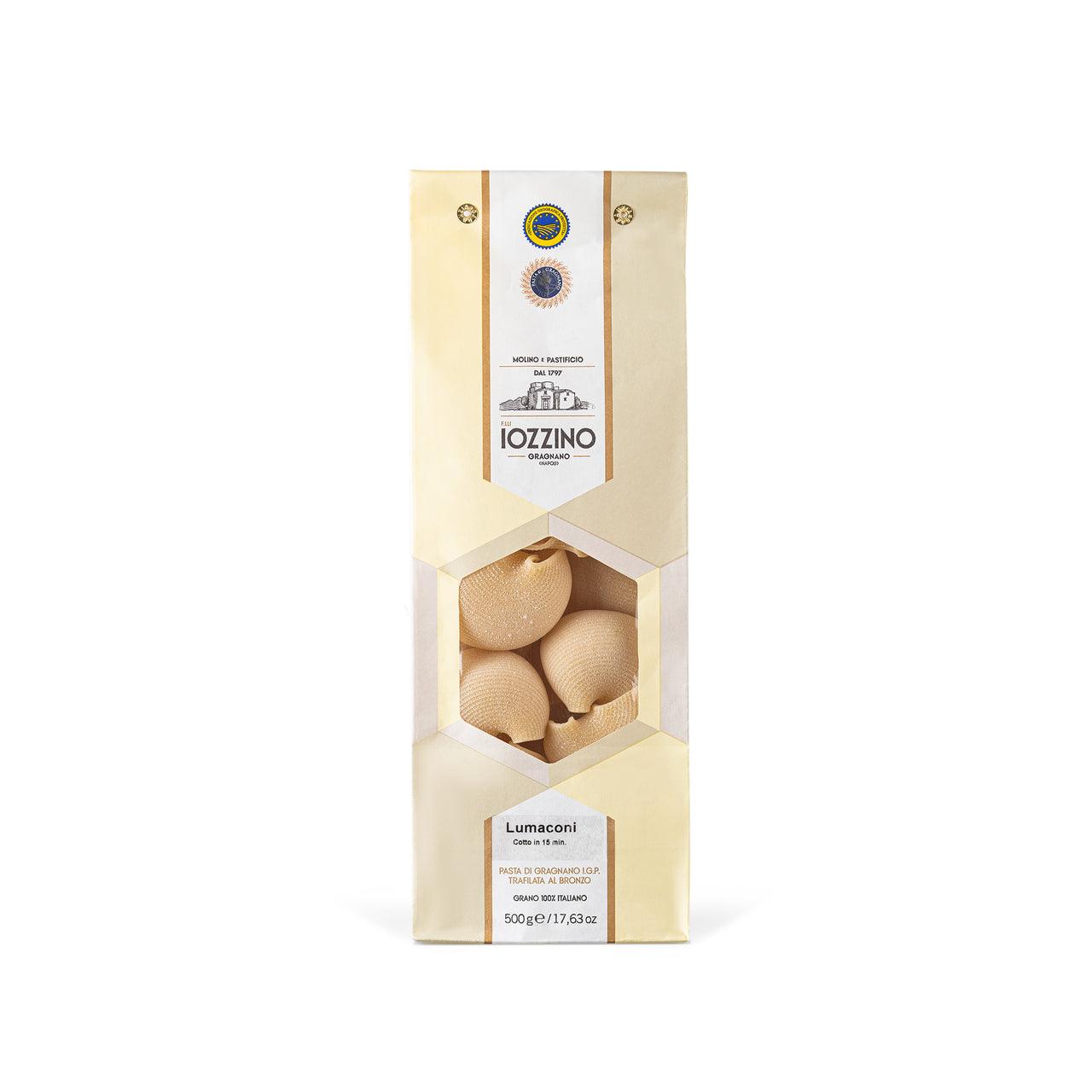 Lumaconi 500g - Pastificio F.lli Iozzino