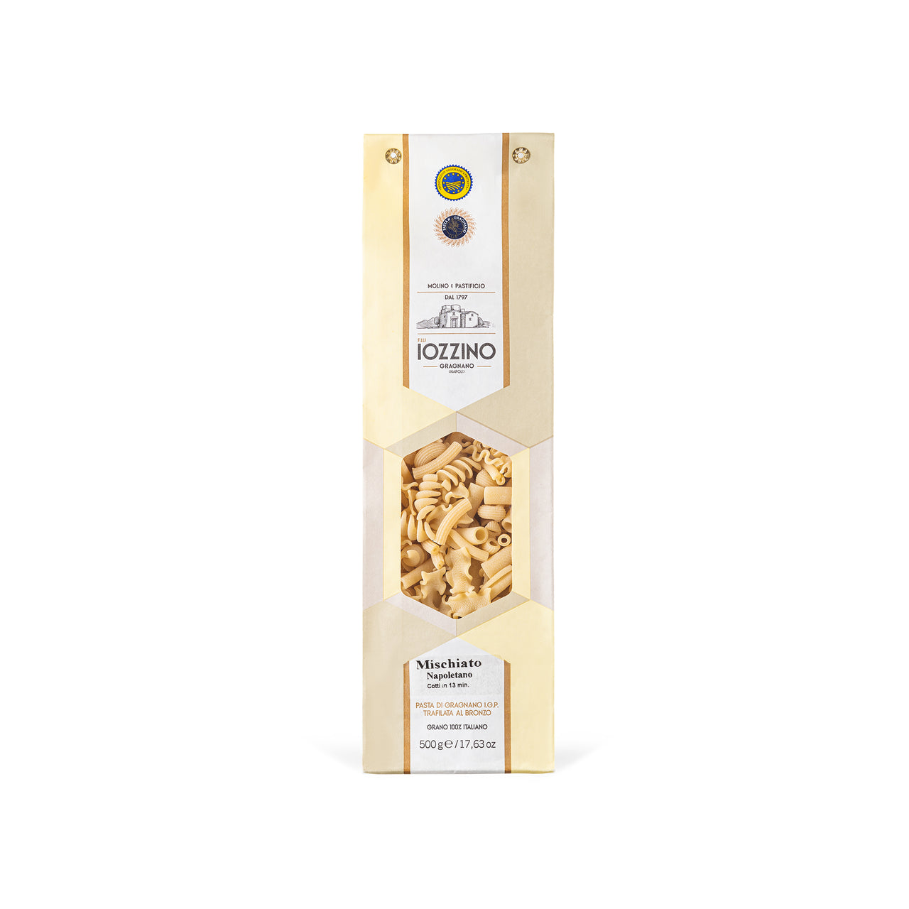 "Via San Marco" - Valigetta Regalo - Pasta di Gragnano IGP (5Kg - 10x500g) - Pastificio F.lli Iozzino