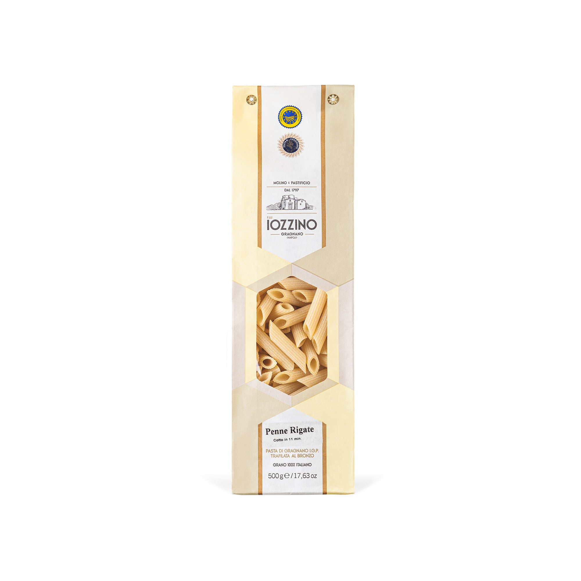 Penne rigate 500g - Pastificio F.lli Iozzino