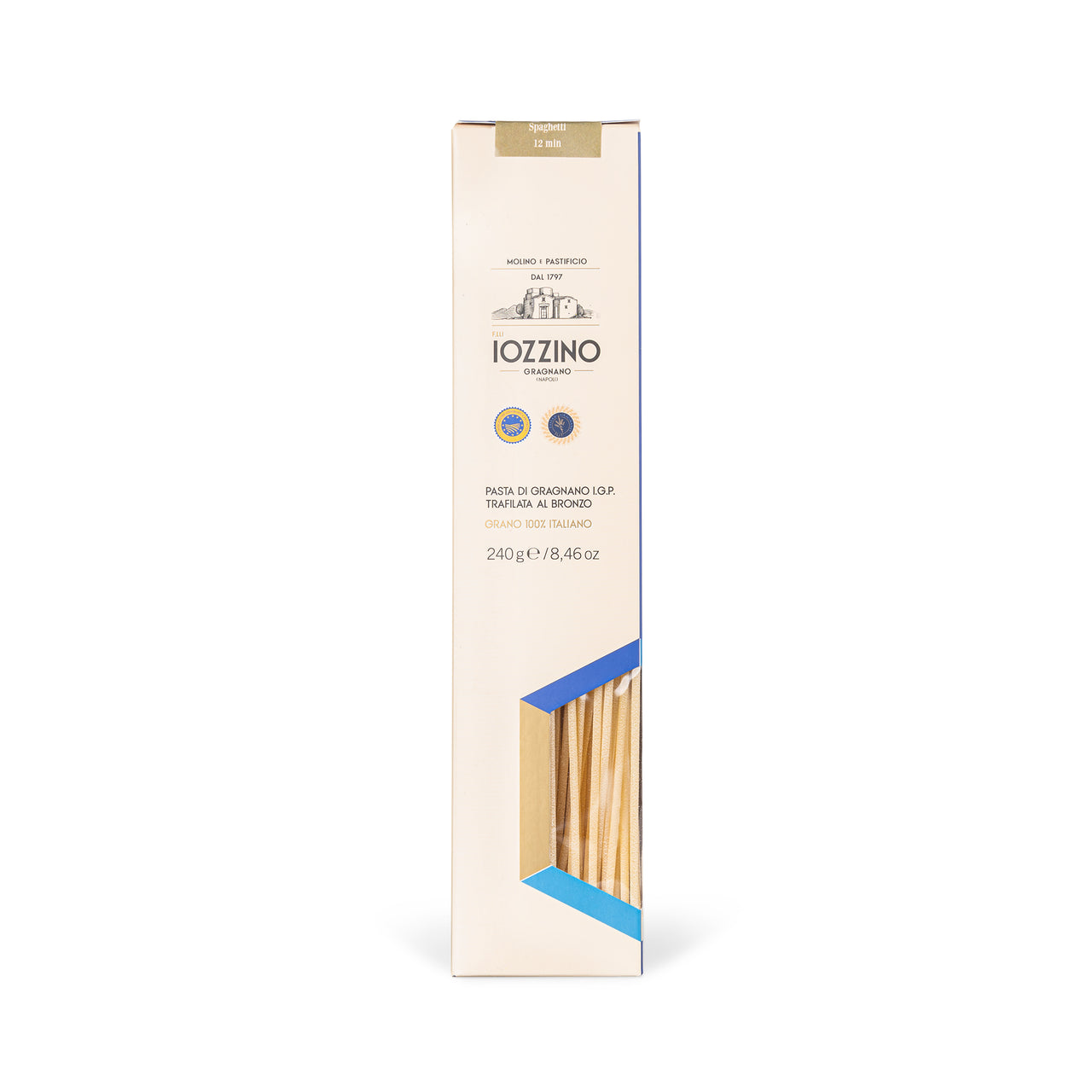 "Il Mulino Lo Monaco" - Luxury Pack - Pasta di Gragnano I.G.P. - 4x240g - Pastificio F.lli Iozzino