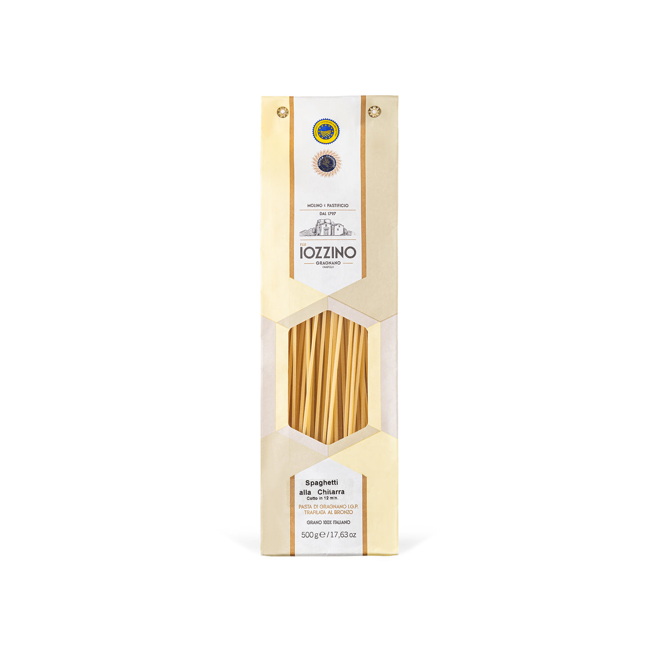 "La Valle Dei Mulini" - Valigetta Regalo - Pasta di Gragnano IGP (3Kg - 6x500g) - Pastificio F.lli Iozzino