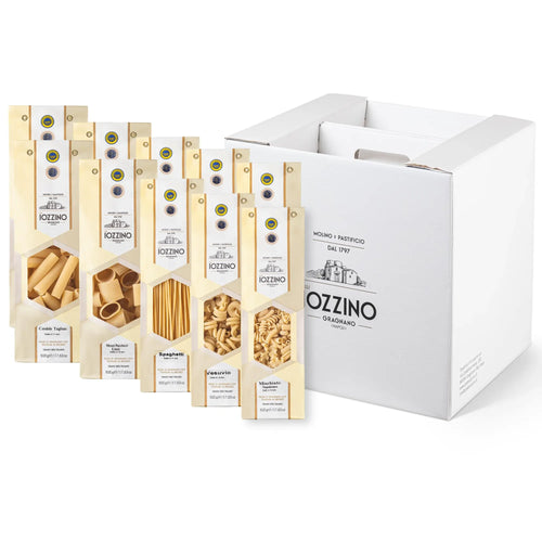 "Via San Marco" - Valigetta Regalo - Pasta di Gragnano IGP (5Kg - 10x500g) - Pastificio F.lli Iozzino